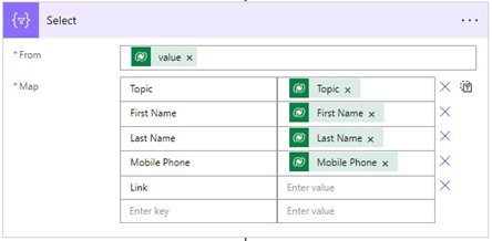 how to add hyperlinks in Power Automate