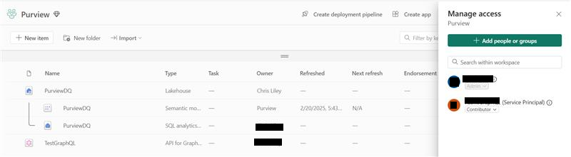 grant Contributor permissions for Entra ID
